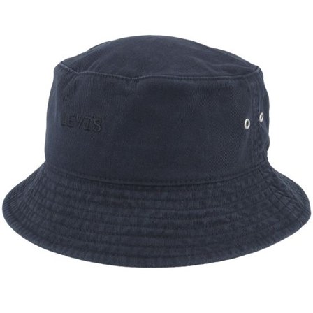 Levi's - Svart bucket Hatt - Headline Hat Regular Black Bucket @ Hatstore