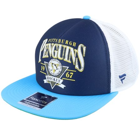 Fanatics - NHL Blau trucker Cap - Pittsburgh Penguins True Classic Foam Athl Navy-Coastal Blue Trucker @ Hatstore