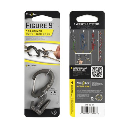 Nite Ize Figure 9 Carabiner Rope Tightener Small other equipment Black S