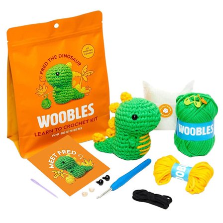 Begynder hæklekit dukke trin for trin video tutorial Begynder hæklekit (FMY)