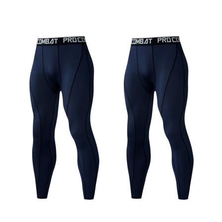 Kompressionsbyxor för män, atletiska leggings med