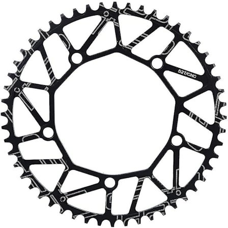 Cykelkæde hjul, 52t 130bcd cykel single speed klinge til de fleste cykler racercykel mountainbike