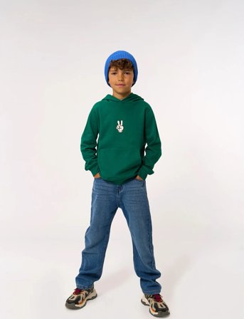 The New Tnpanon Hoodie - Green - 122/128