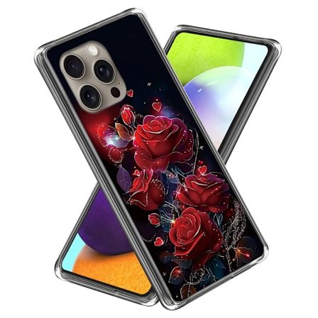 Vibe iPhone 16 Pro Max skal - Röda Rosor