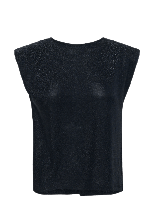 Soaked In Luxury Skylara Tank Top Överdelar Dam Svart S