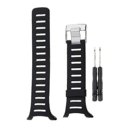 Gummiklockarmband för Suunto T1 T1c T3 T3c T3d T4c T4d Svart