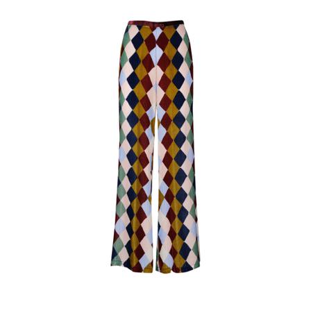 Forte Forte Bailar Conmigo Fluid Wide LEG Pant brun, Dam Kostymbyxor, Dam, Storlek: M