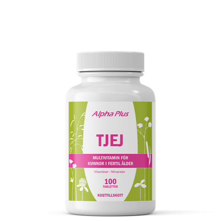 Alpha Plus Tjej Multivitamin 100 tabletter