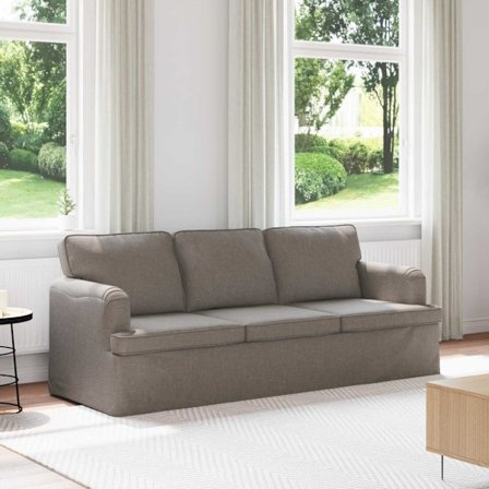 Soffa 180cm Taupe Metall