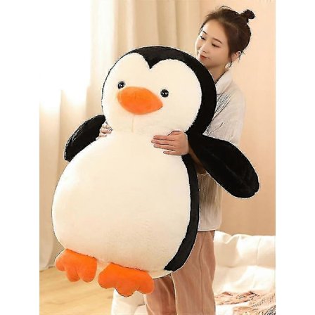 22/100 cm Kæmpe Blød Pingvin Udstoppede Plysdyr Legetøj Sofa Seng Kastepuder Varme