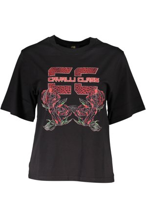 Cavalli Class T-shirt Maniche Corte Donna Nero