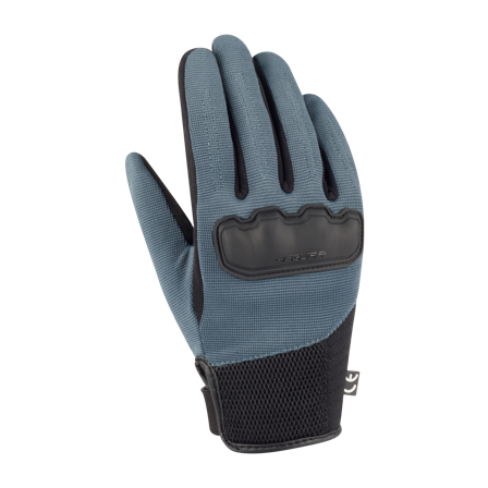Guantes de Moto Mujer Segura Eden Negro/Gris S