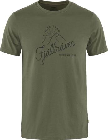 Fjällräven Men's Sunrise T-shirt Men short-sleeved sweaters Green XL