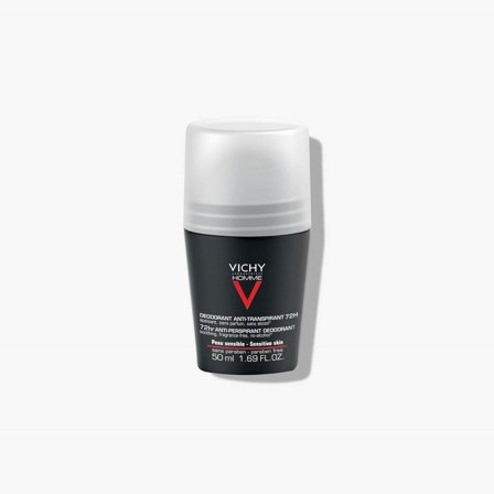 Vichy Homme Deodorante Roll-On Antitraspirante 72h 50ml