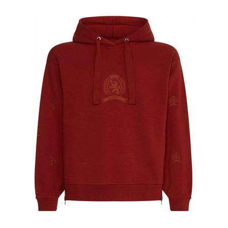Tommy Hilfiger, Hoodie Rood, Dames, Maat:XS