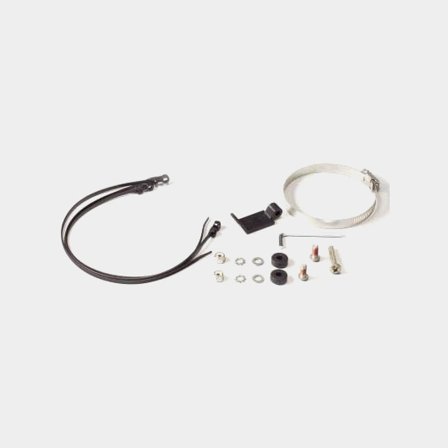 Humminbird AD STM Fäste - Adapter för montering av givare på elmotor, tillverkad i rostfritt stål och plast, svart