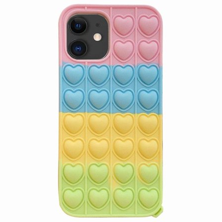 Fidget Pop It Simple Dimple Silikonskal - iPhone 12