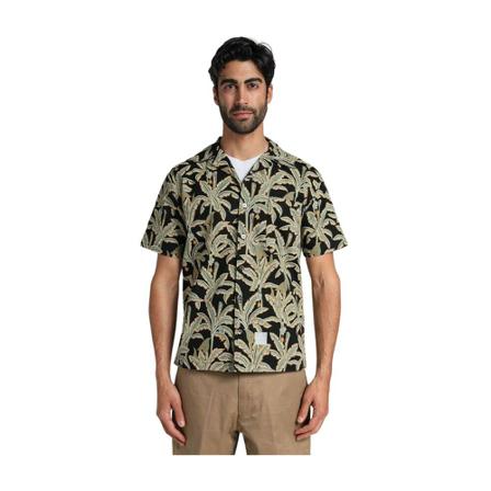 Department Five Jamaica fantasy mm shirt , Zwart , Heren , Maat: S