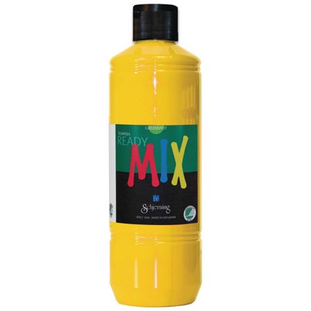 Readymix Svanenmärkt 500ml primärgul - Lyreco - Skola och förskola - Målarfärg och tillbehör - Readymix