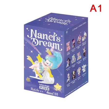 Robotime Rolife Nanci's Dream Blind Box Actionfigurer Nuken Leikki A1