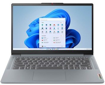Lenovo-IdeaPad Slim 3 - B-vare-Tynn 14′′ laptop med lang batteritid og Intel Core i3-Laptops-Data og nettbrett