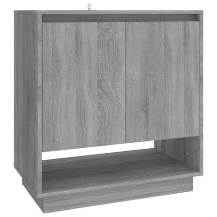 Vidaxl Skänk Grå Sonoma 70x41x75 Cm Spånskiva Grå