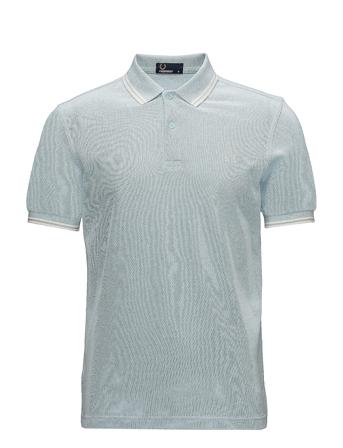 Twin Tipped Fp Shirt Polos Short-sleeved Blå Fred Perry