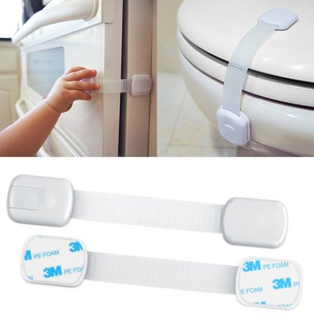 6-Pack - Låse / Børnelåse til døre - Børnesikkerhed - Børn