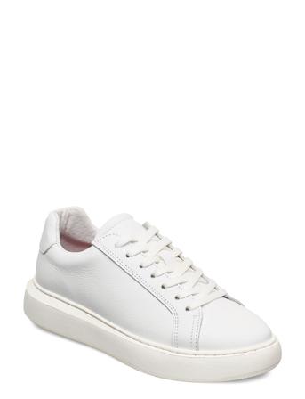 Biaking Clean Leather Sneaker Low-top Sneakers Hvid Bianco