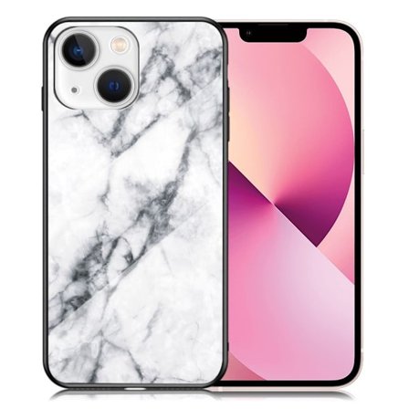 Fantasy Marmor iPhone 13 Mini skal - Vit Marmor