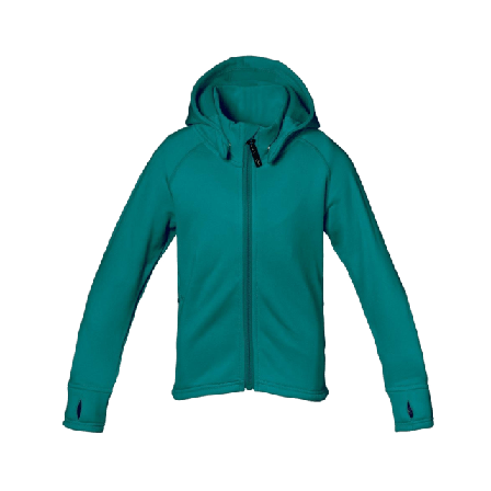 ISBJÖRN of Sweden Panda Hoodie Kids Tröjor & koftor Unisex Grön 110/116