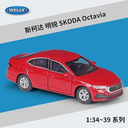 Welly 1:36 Skoda Octavia Skoda Octavia malliauto The Boomerang Valmis lelulahja