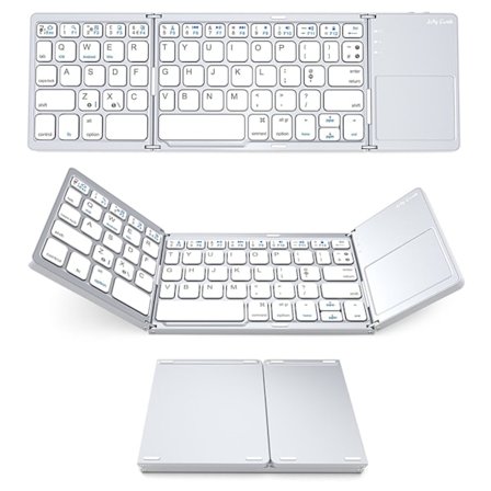 Trådløst mini-tastatur med touchpad i super slankt design