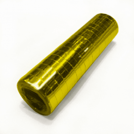 Serpentiner metallic - guld - Kalaslagret.se