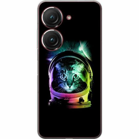 Asus Zenfone 9 Mjukt Skal - Space Cat