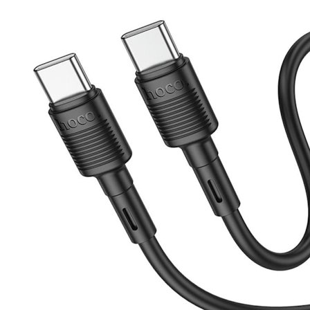 HOCO USB-C Till USB-C 60W Kabel 1m PD 3A X83 - Svart