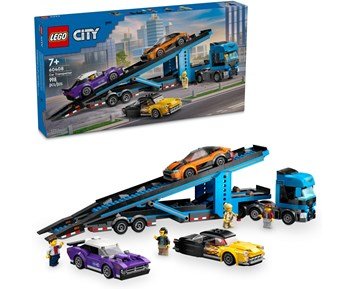 LEGO-City Biltransporter med sportsbiler 60408-LEGO City Biltransporter med sportsbiler 60408-LEGO-LEGO