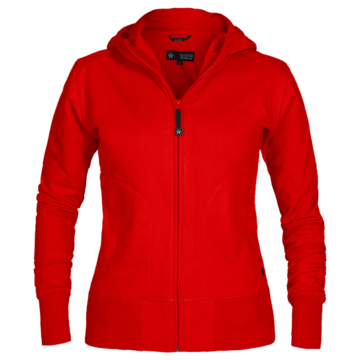 Huvtröja med zip Dam Texstar WC03