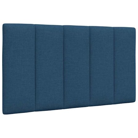 Headboard Cushion "Hanko" Blue 90 cm Fabric