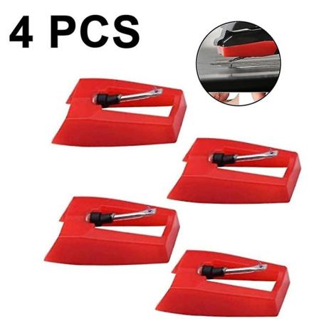 4 stk pladespiller nål pladespiller stift udskiftning pladespiller grammofon afspiller