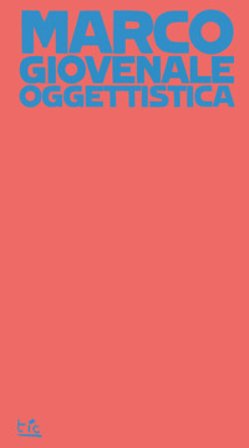 Oggettistica Marco Giovenale