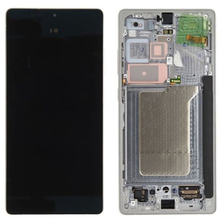 Samsung Galaxy S25 Ultra Screen with Original Parts - Silver (Blue White)