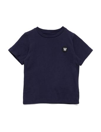 Ola Kids T-Shirt T-shirts Short-sleeved Sininen Wood Wood