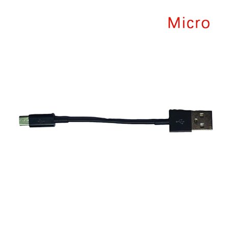 Typ C Micro USB -kabel 10cm Kort Snabbladdning För Telefon USB D