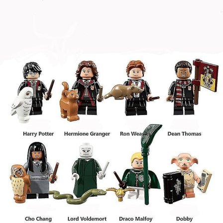 Harry Potter Building Blocks Jigsaw Puzzle Building Blocks Minifigure Children's Gifts