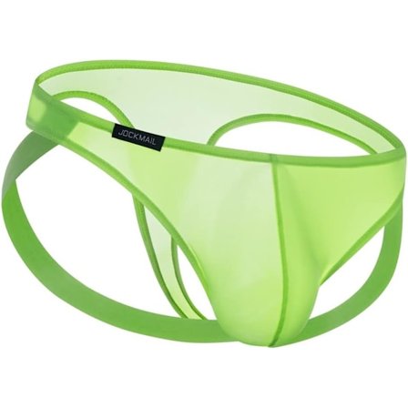 2025 Seneste Model Herre Tanga Undertøj JockStrap Herre G-streng Jockstraps til Mænd Ice Silk Jockstrap Grøn XX-Large