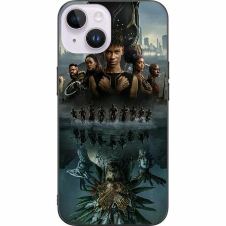 Apple Iphone 14 Svart Skal Wakanda Forever : Black Panther