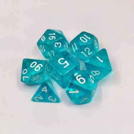 7 stk/sæt DND-terninger Polyhedriske terninger STYLE 10 STYLE 10