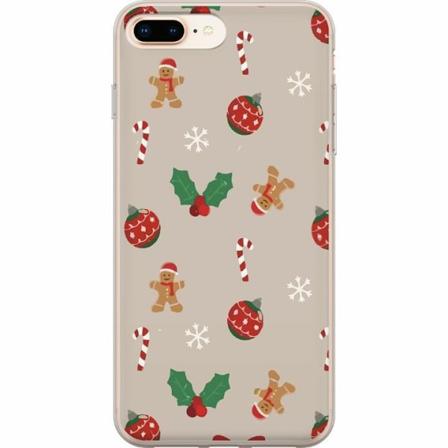 Apple Iphone 8 Plus Genomskinligt Skal Christmas