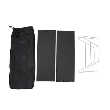 Sammenleggbart campingbord i aluminiumlegering, bærbar utendørs campingbord for fotturer og fiske